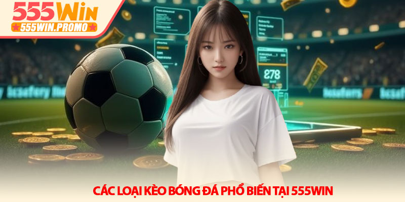Cá Cược Bóng Đá 555Win – Kèo Mới Nhất 2026 3 Các Loại Kèo Bóng Đá Phổ Biến Tại 555Win